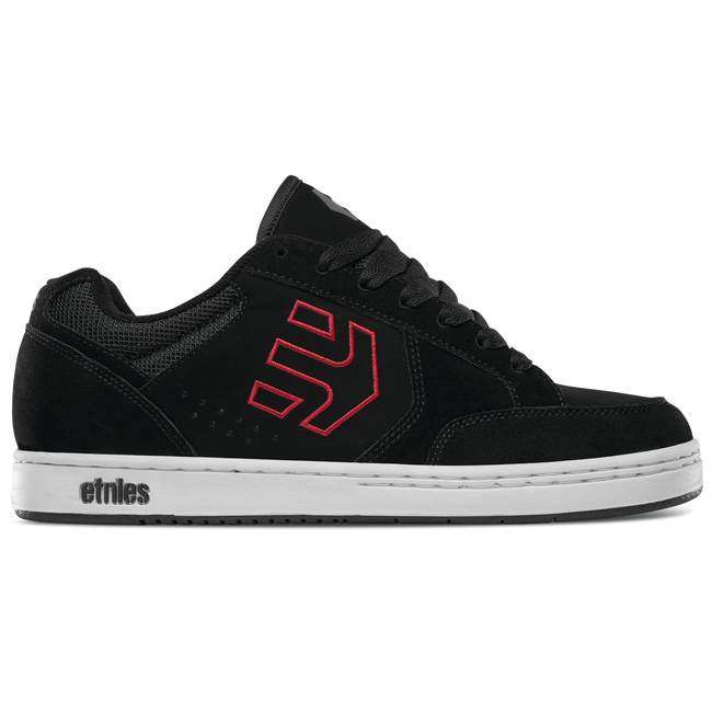 Etnies SWIVEL Skate Sko Herre , Svart/Rød W092